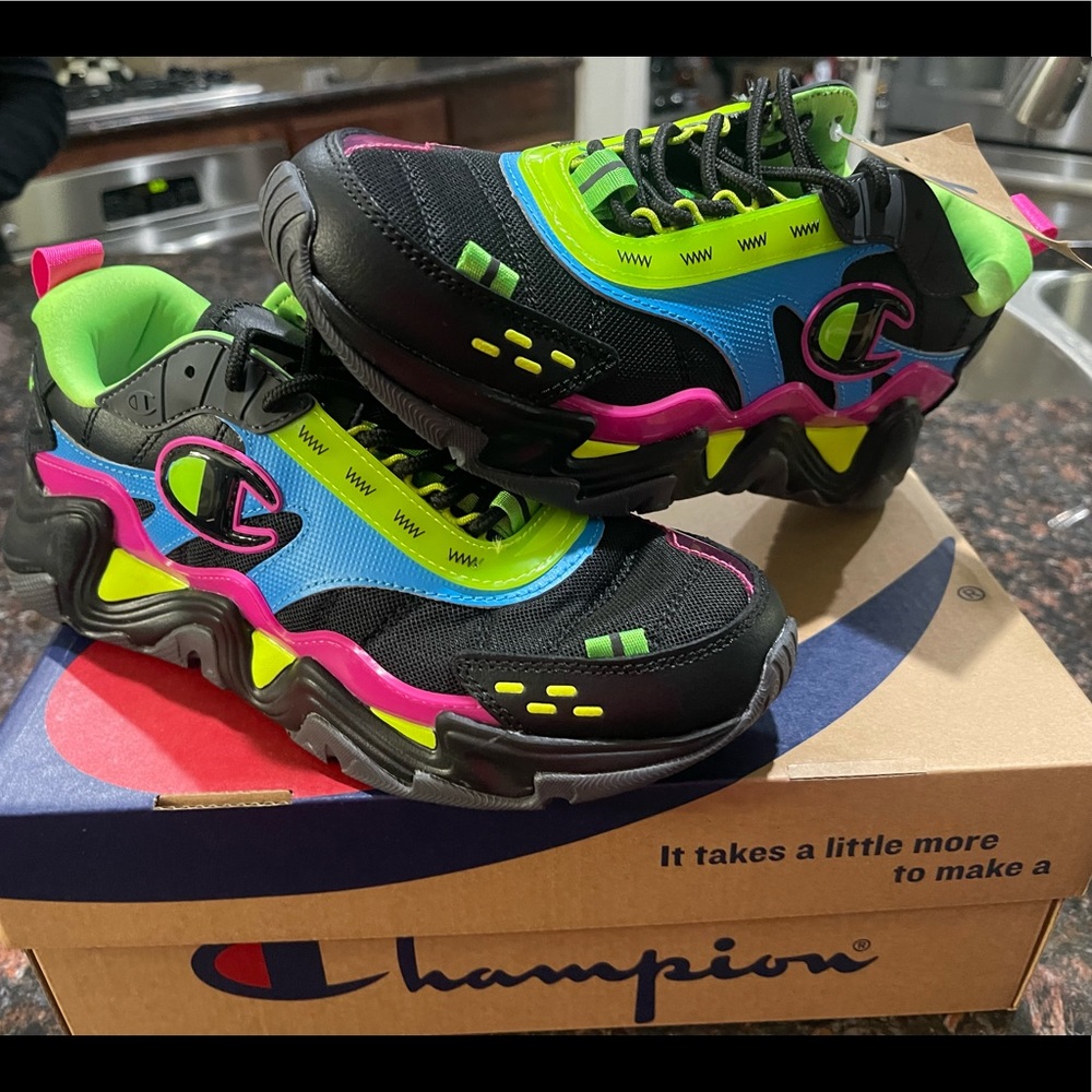 Boys champion Hyper C Flood sneakers